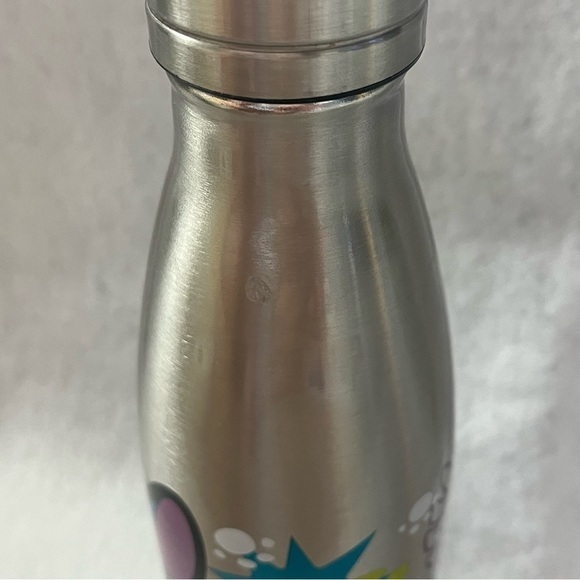 NEW Lilo & STITCH Metal Water Bottle 13.5 oz Disney Store Silver Color - Picture 4 of 8